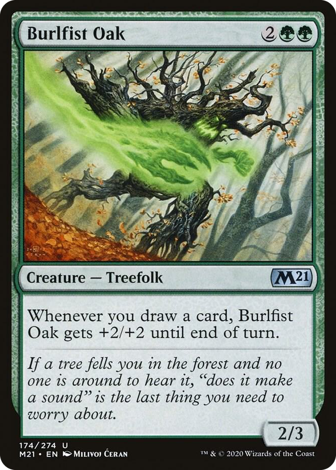 0174 Burlfist Oak U Core Set 2021