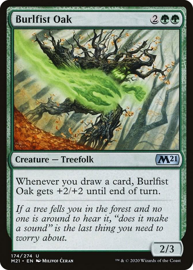 0174 Burlfist Oak U Core Set 2021