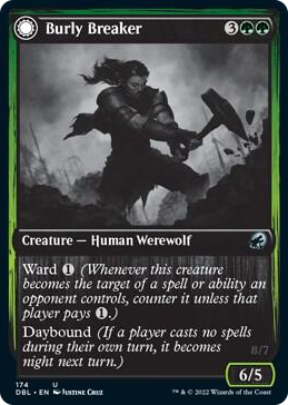 0174 Burly Breaker U Innistrad: Double Feature