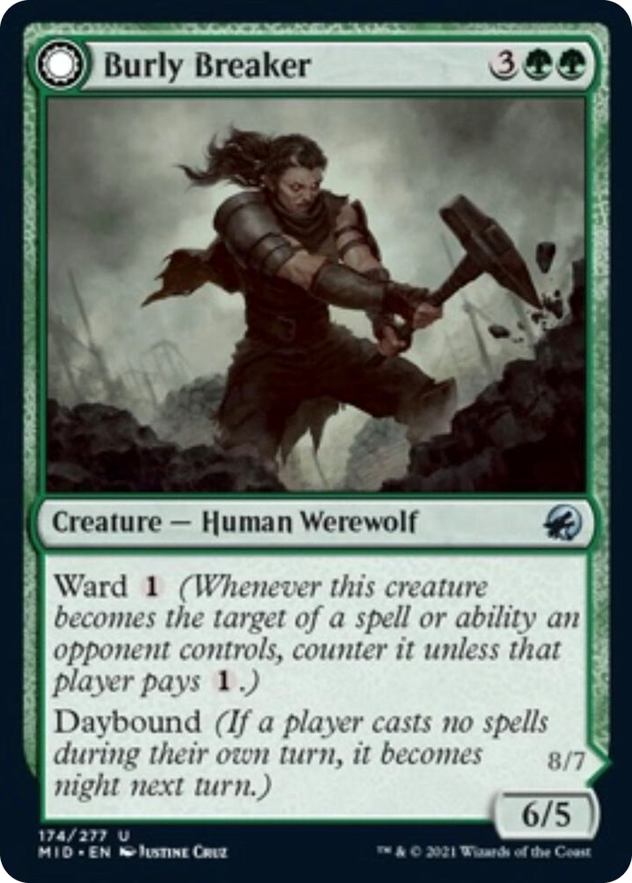 0174 Burly Breaker U Innistrad: Midnight Hunt