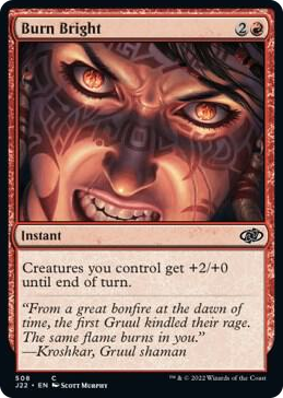 Burn Bright #508 C - Jumpstart 2022 Pokemon card