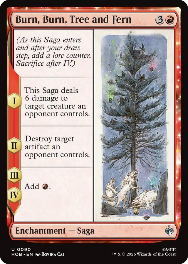 0090 Burn, Burn, Tree and Fern U The Hobbit