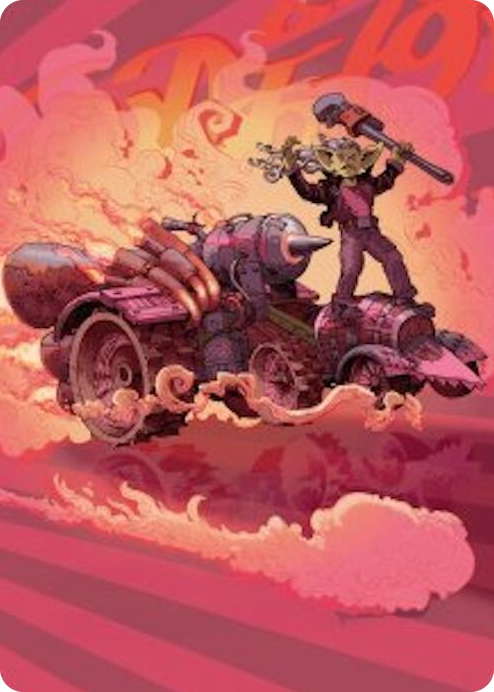 0041 Burner Rocket Art Card S Art Series: Aetherdrift
