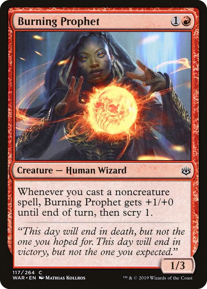 0117 Burning Prophet C War of the Spark