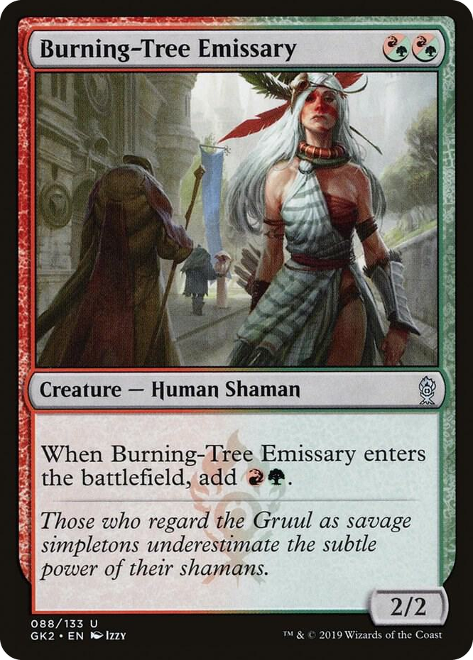 0088 Burning-Tree Emissary U Ravnica Allegiance: Guild Kits