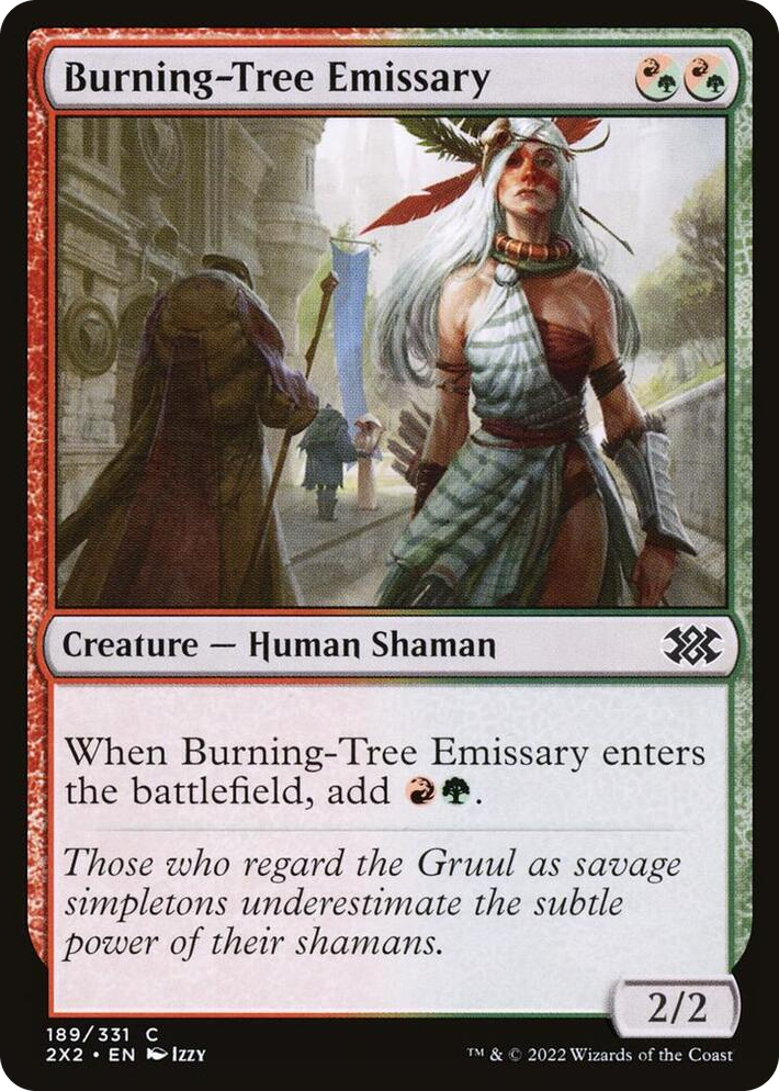0189 Burning-Tree Emissary C Double Masters 2022