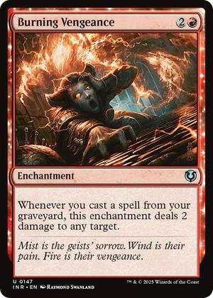 0147 Burning Vengeance U Innistrad Remastered