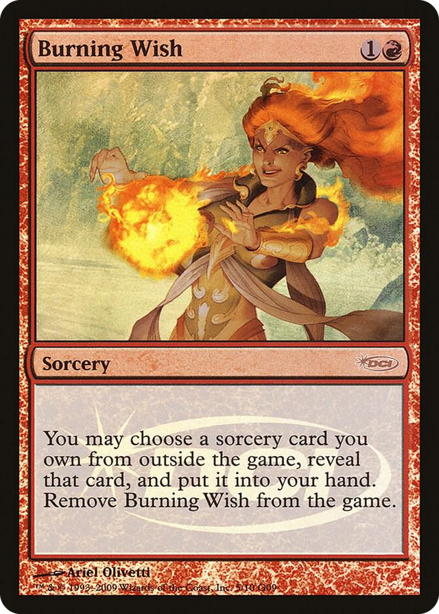 0005 Burning Wish P Judge Promos