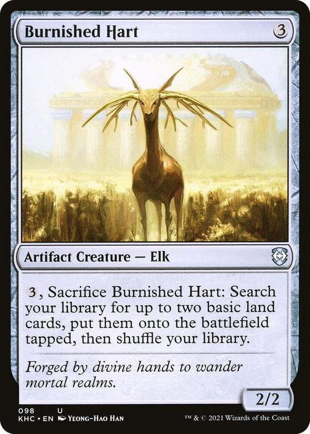 0098 Burnished Hart U Commander: Kaldheim