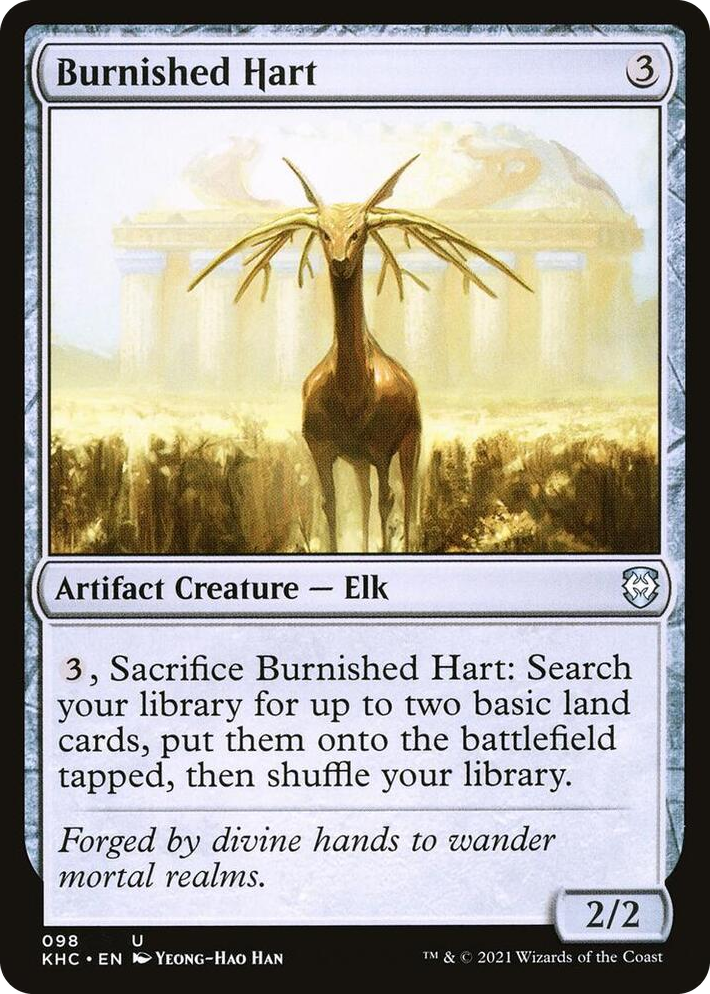 0098 Burnished Hart U Commander: Kaldheim