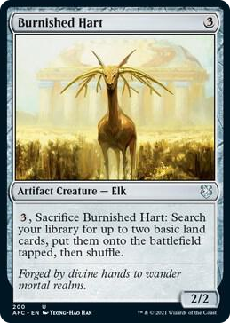 0200 Burnished Hart U Commander: Adventures in the Forgotten Realms