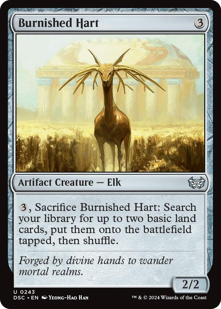 0243 Burnished Hart U Commander: Duskmourn: House of Horror