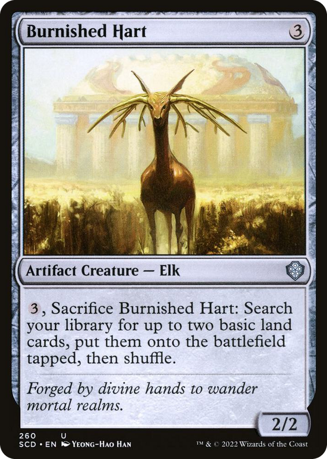 0260 Burnished Hart U Starter Commander Decks
