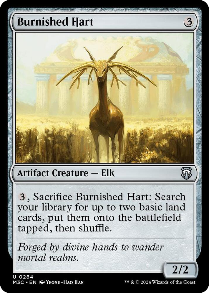 0284 Burnished Hart U Commander: Modern Horizons 3