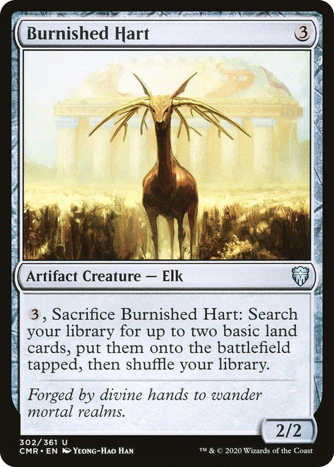 0302 Burnished Hart U Commander Legends