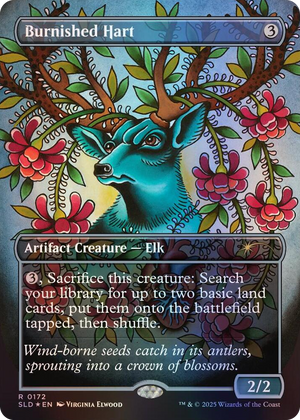 0172 Burnished Hart (Rainbow Foil) R Secret Lair Drop Series