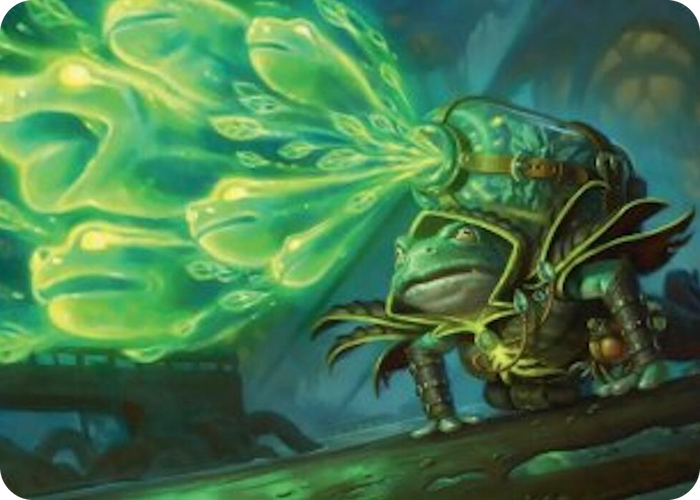 Burrog Barrage Art Card #15 S - Art Series: Secrets of Strixhaven Pokemon card