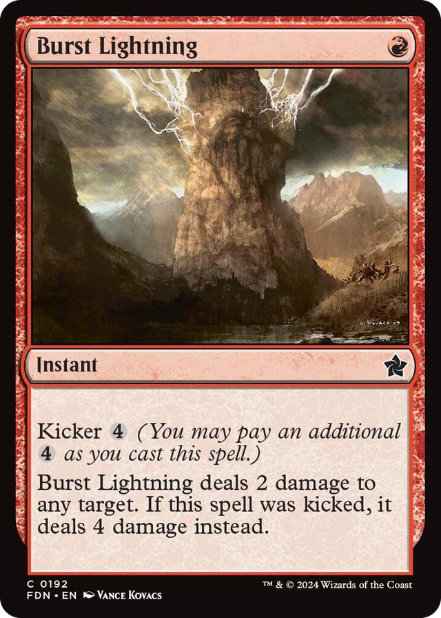 0192 Burst Lightning C Foundations