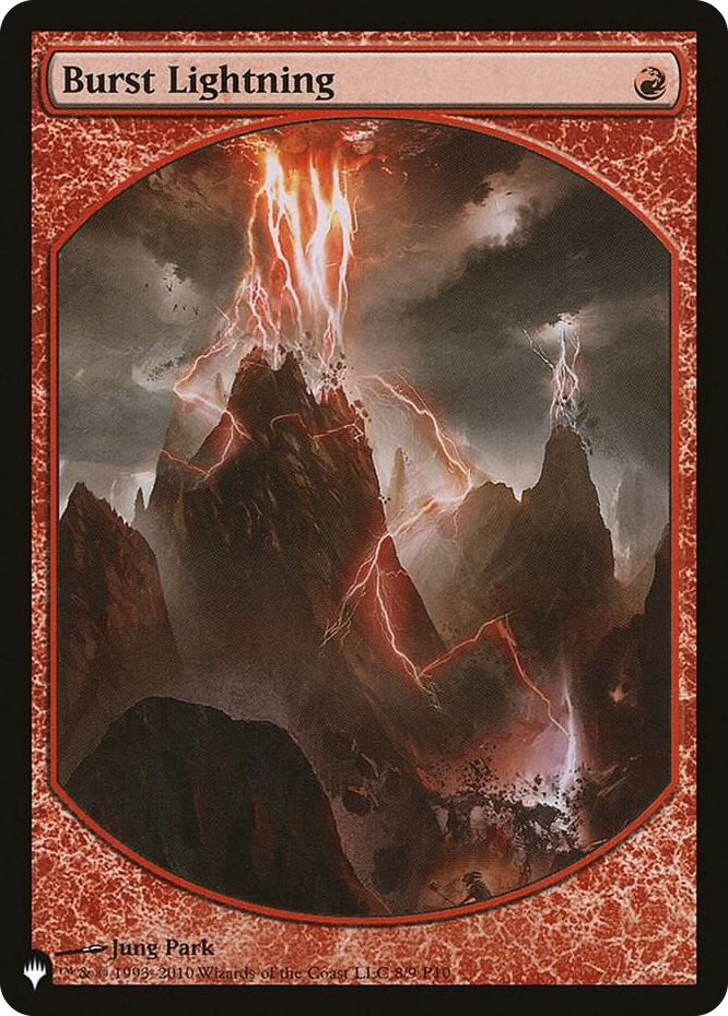 Burst Lightning (P10) #9 P - The List Reprints Pokemon card