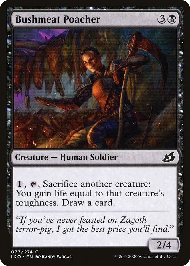 0077 Bushmeat Poacher C Lair of Behemoths