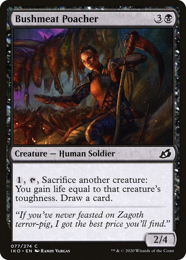 0077 Bushmeat Poacher C Lair of Behemoths