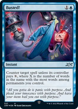 0327 Busted! (Galaxy Foil) U Unfinity