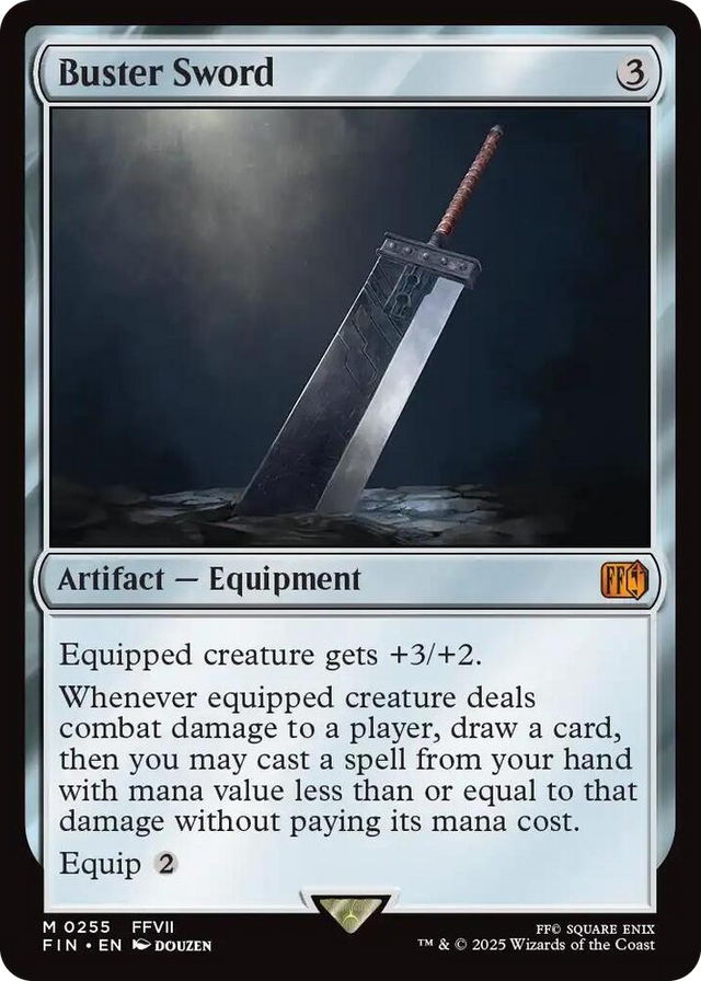 0255 Buster Sword M FINAL FANTASY