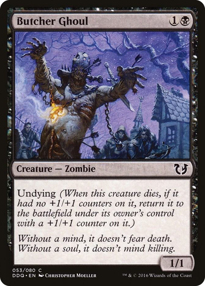 Butcher Ghoul #53 C - Duel Decks: Blessed vs. Cursed Pokemon card