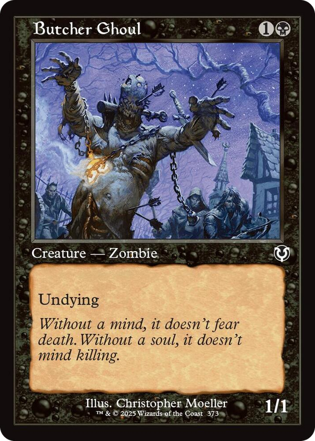 0373 Butcher Ghoul (Retro Frame) C Innistrad Remastered