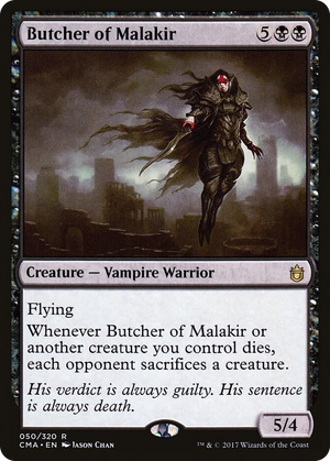 0050 Butcher of Malakir R Commander Anthology