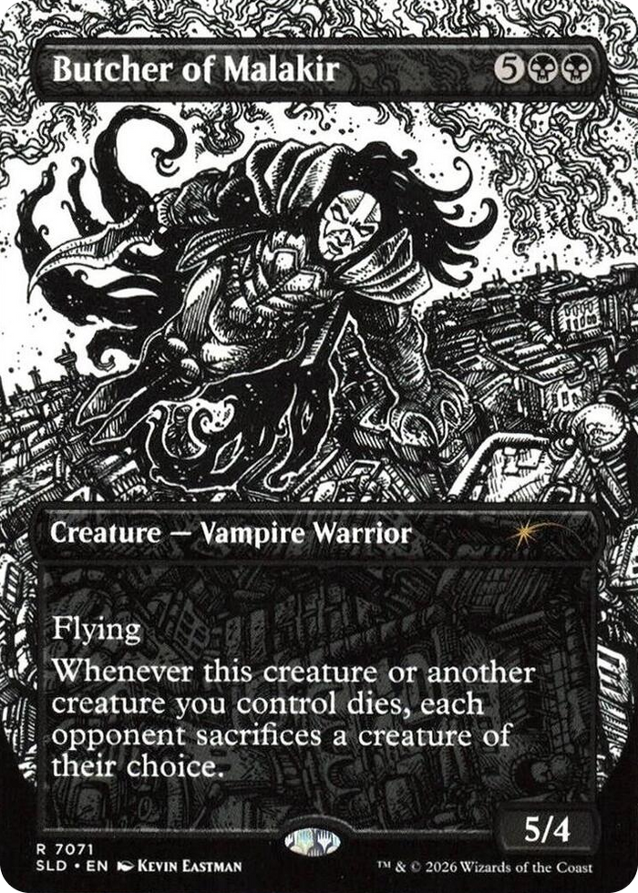 Butcher of Malakir (7071) #7071 R - Secret Lair Drop Series Pokemon card