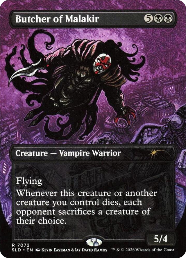 7072 Butcher of Malakir (7072) R Secret Lair Drop Series