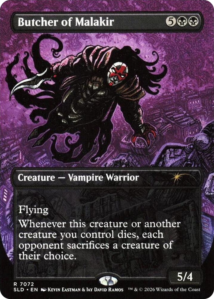 Butcher of Malakir (7072) #7072 R - Secret Lair Drop Series Pokemon card
