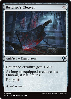0256 Butcher's Cleaver U Innistrad Remastered