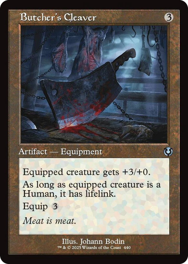 0440 Butcher's Cleaver (Retro Frame) U Innistrad Remastered