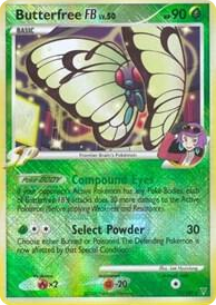 0017 Butterfree FB - 17/147 (League Promo) Promo League & Championship Cards