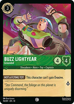 0076 Buzz Lightyear - Grounded Common Attack of the Vine!