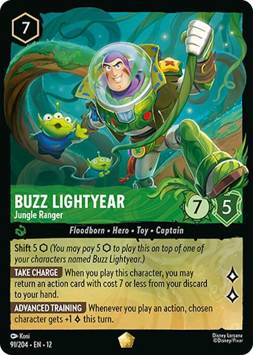 0091 Buzz Lightyear - Jungle Ranger Legendary Wilds Unknown