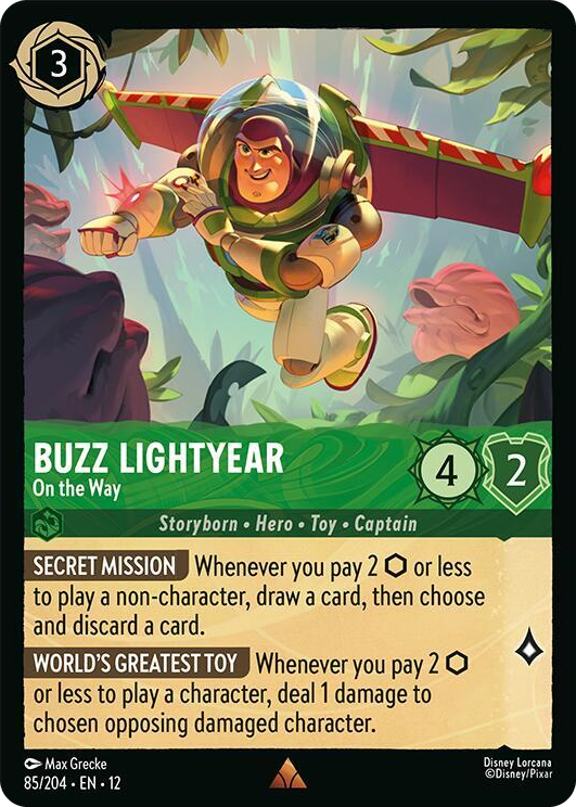 0085 Buzz Lightyear - On the Way Rare Wilds Unknown