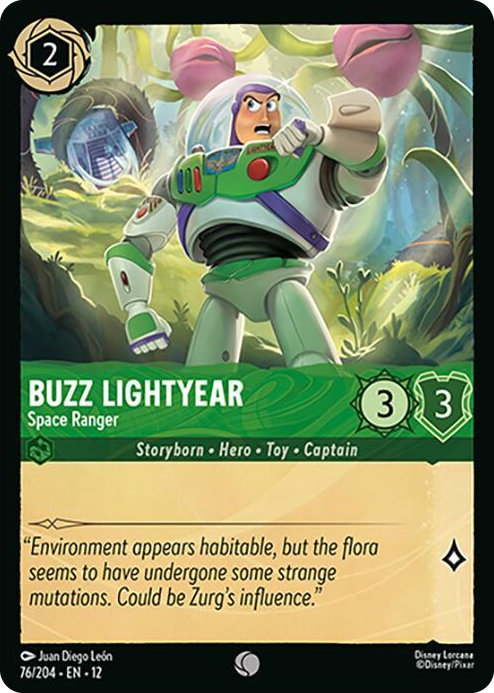 0076 Buzz Lightyear - Space Ranger Common Wilds Unknown