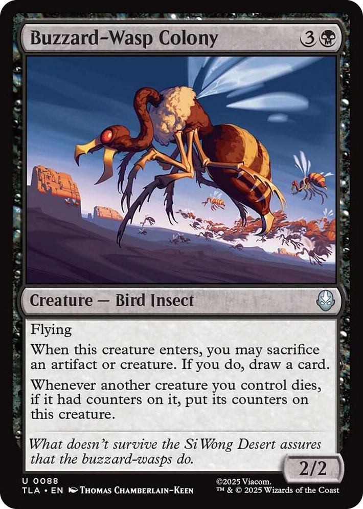 0088 Buzzard-Wasp Colony U The Last Airbender