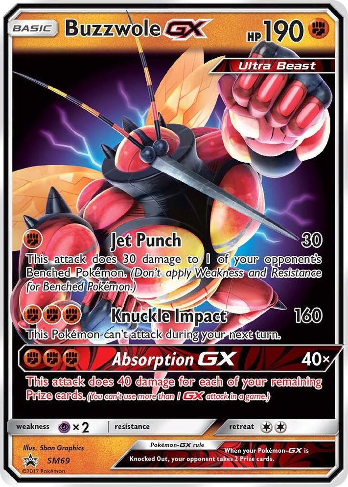 SM069 Buzzwole GX - SM69 Promo SM Promos