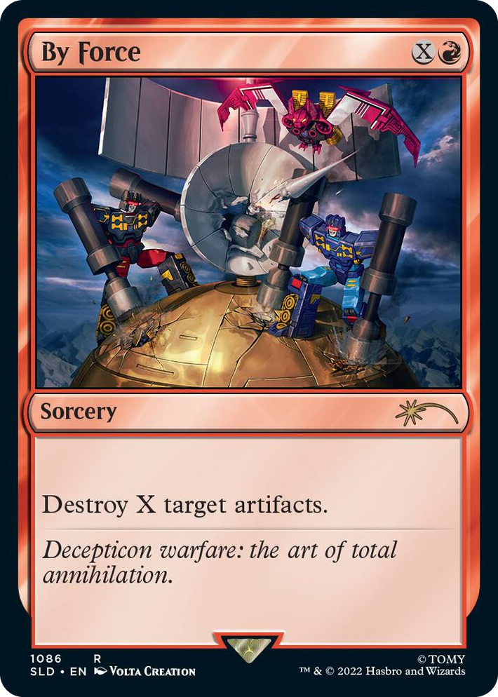 1086 By Force R Secret Lair Drop Series