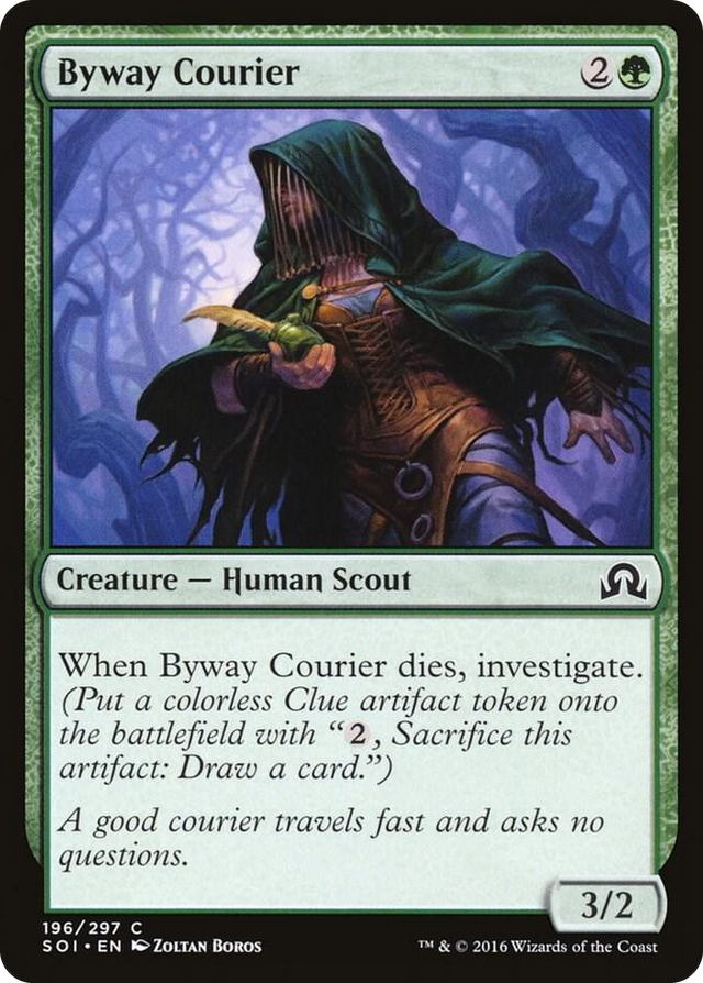 0196 Byway Courier C Shadows over Innistrad