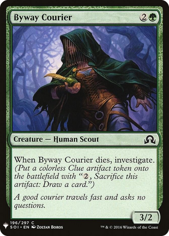 0196 Byway Courier C The List Reprints