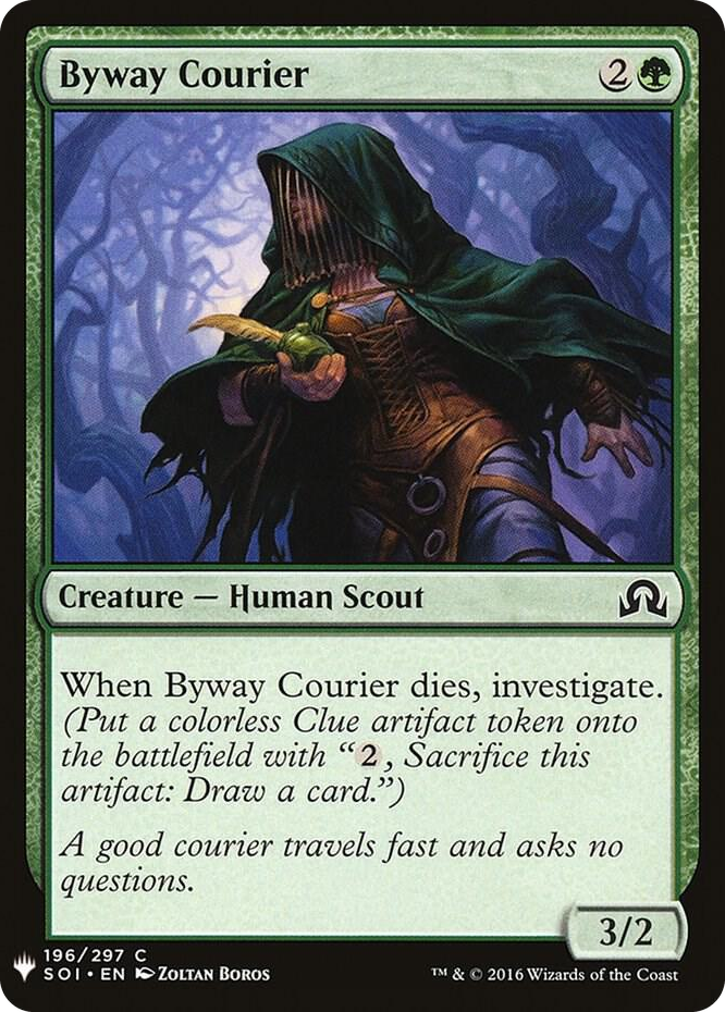 Byway Courier #196 C - The List Reprints Pokemon card