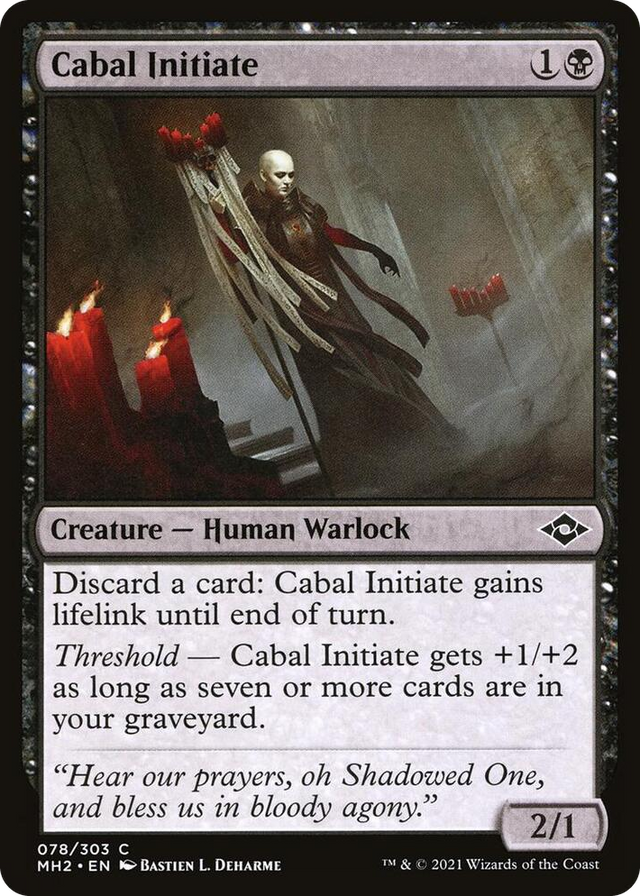 0078 Cabal Initiate C Modern Horizons 2