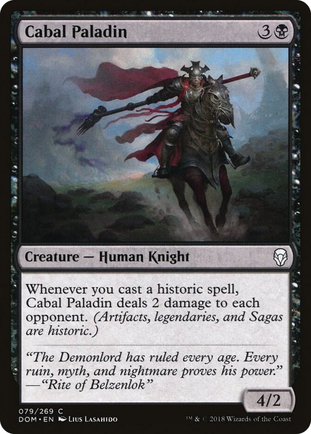 0079 Cabal Paladin C Dominaria