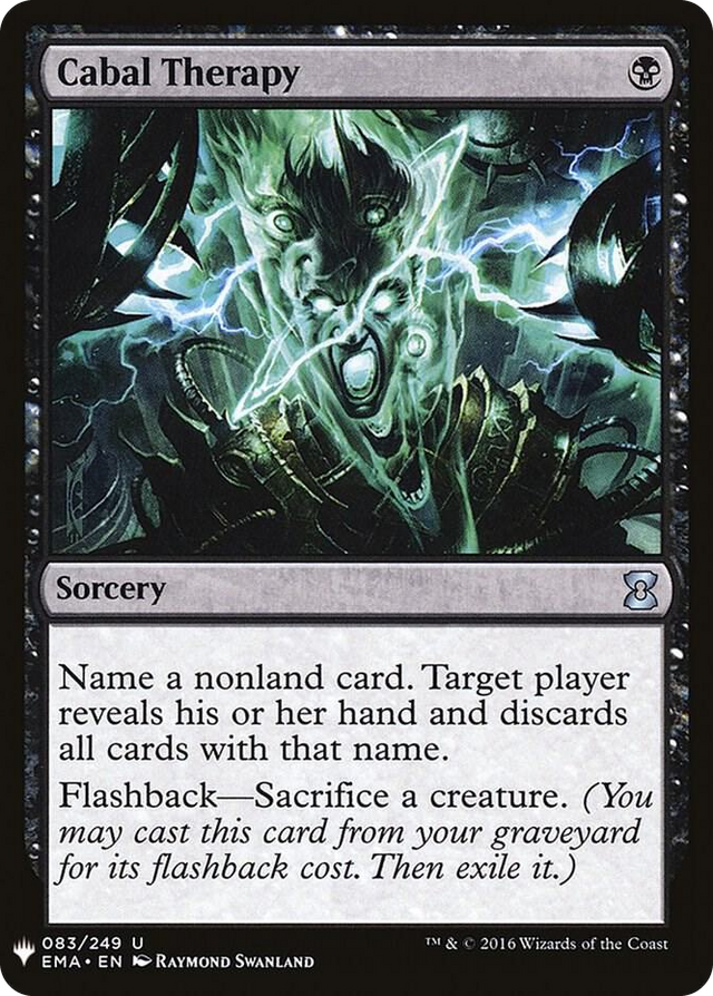 0083 Cabal Therapy U The List Reprints