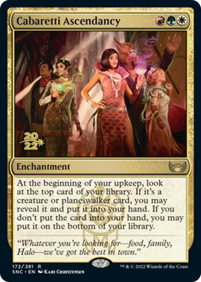 0172 Cabaretti Ascendancy R Prerelease Cards